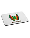 Dilophosaurus Design - Color - Text Mousepad by TooLoud-TooLoud-White-Davson Sales