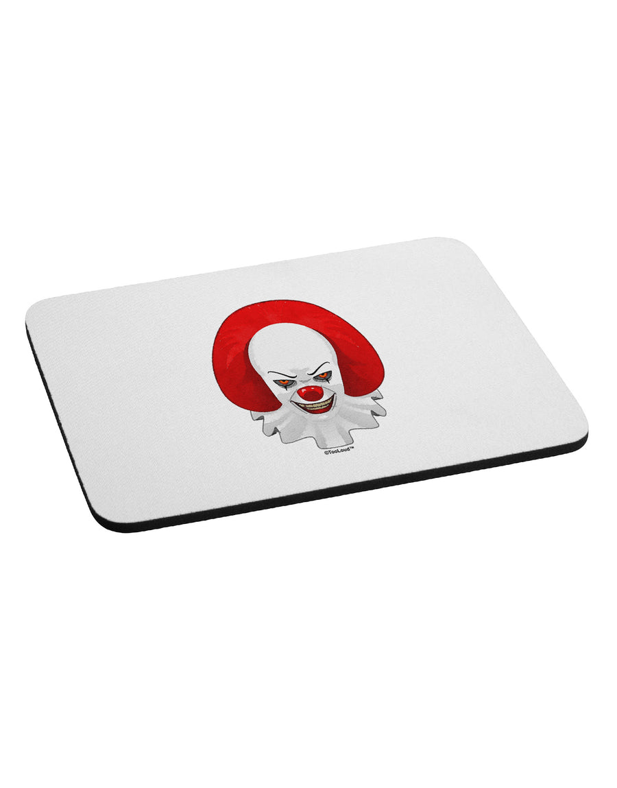 Scary Clown Watercolor Mousepad-TooLoud-White-Davson Sales