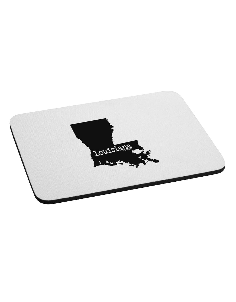 Louisiana - United States Shape Mousepad-TooLoud-White-Davson Sales