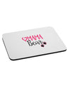 Mama Bear Paws Mousepad-TooLoud-White-Davson Sales