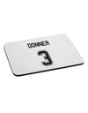 Reindeer Jersey - Donner 3 Mousepad-TooLoud-White-Davson Sales