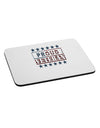 Proud Veteran Flag Mousepad-TooLoud-White-Davson Sales