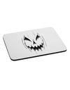 Halloween Scary Evil Jack O Lantern Pumpkin Mousepad-TooLoud-White-Davson Sales