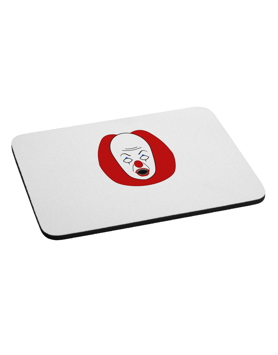 Scary Face Clown - Halloween Mousepad-TooLoud-White-Davson Sales