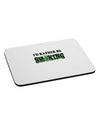 I'd Rather Be Smoking Mousepad-TooLoud-White-Davson Sales