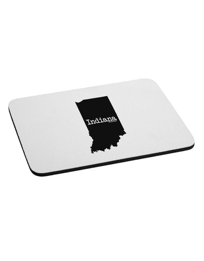 Indiana - United States Shape Mousepad-TooLoud-White-Davson Sales