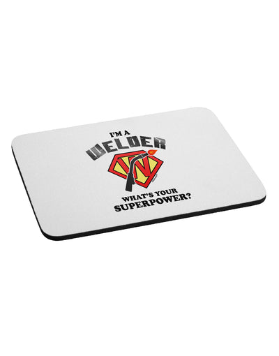 Welder - Superpower Mousepad-TooLoud-White-Davson Sales