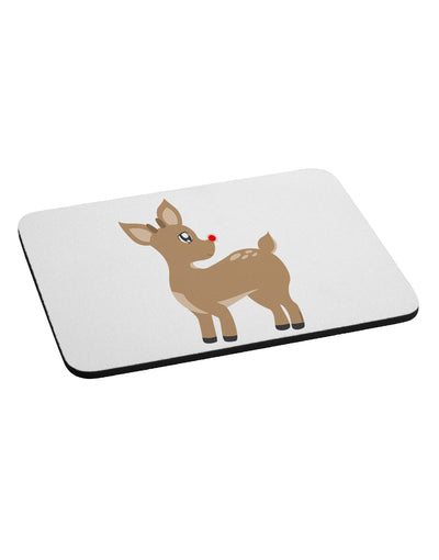 Cute Little Rudolph the Reindeer - Christmas Mousepad by TooLoud-TooLoud-White-Davson Sales