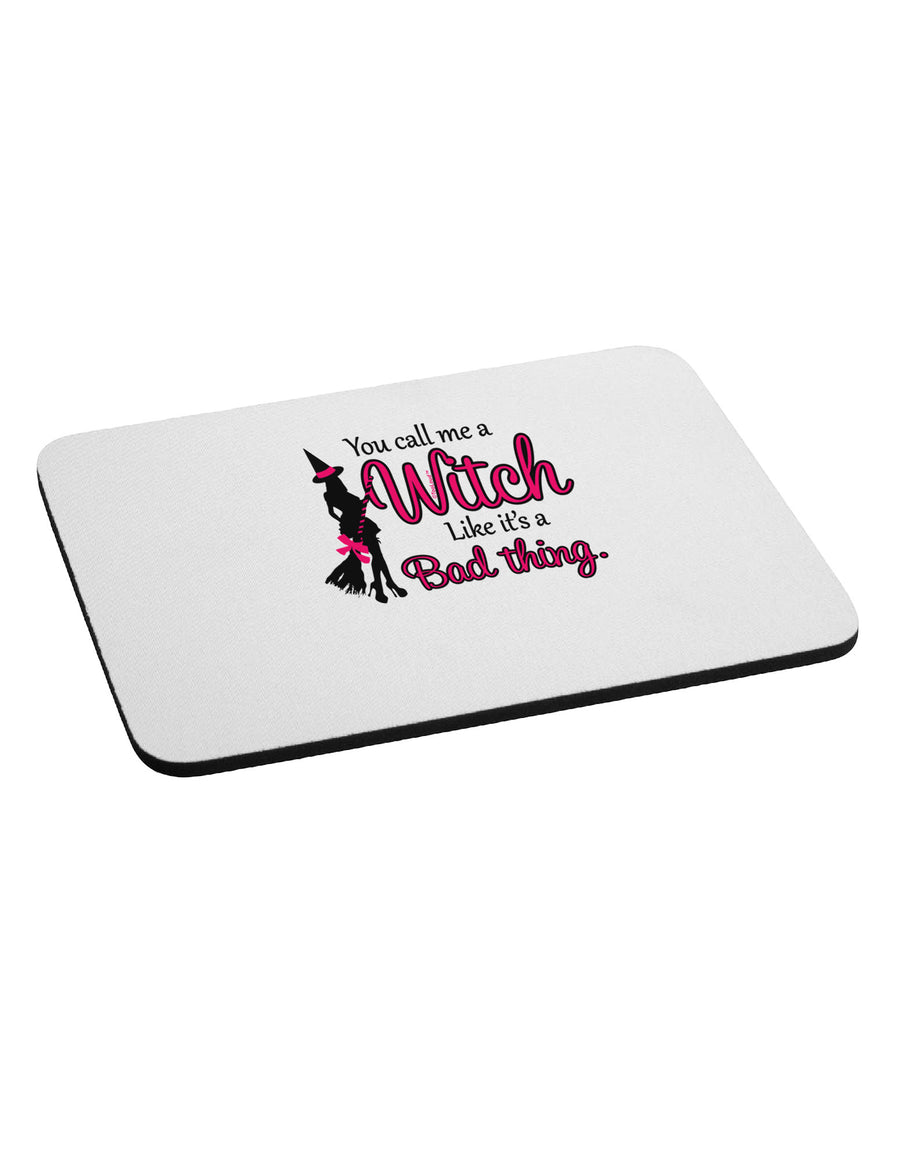 Witch - Bad Thing Mousepad-TooLoud-White-Davson Sales