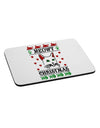 Meowy Christmas Cat Knit Look Mousepad by TooLoud-TooLoud-White-Davson Sales