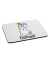 I'm a Unicorn Mousepad-TooLoud-White-Davson Sales