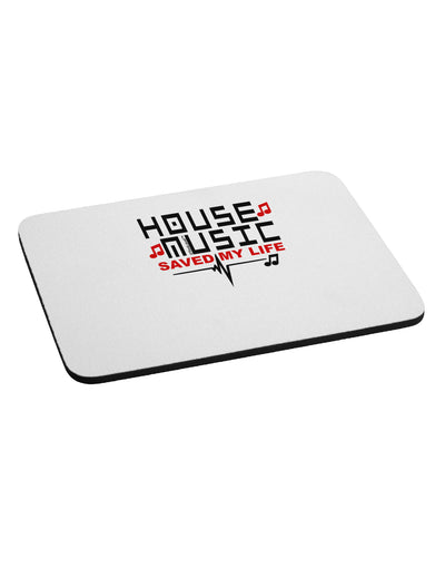 House Saved My Life Mousepad-TooLoud-White-Davson Sales