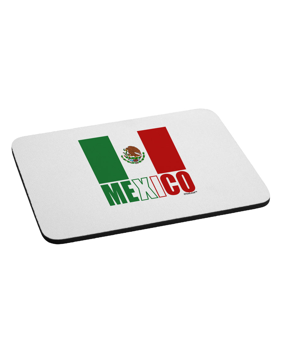 Mexican Flag - Mexico Text Mousepad by TooLoud-TooLoud-White-Davson Sales