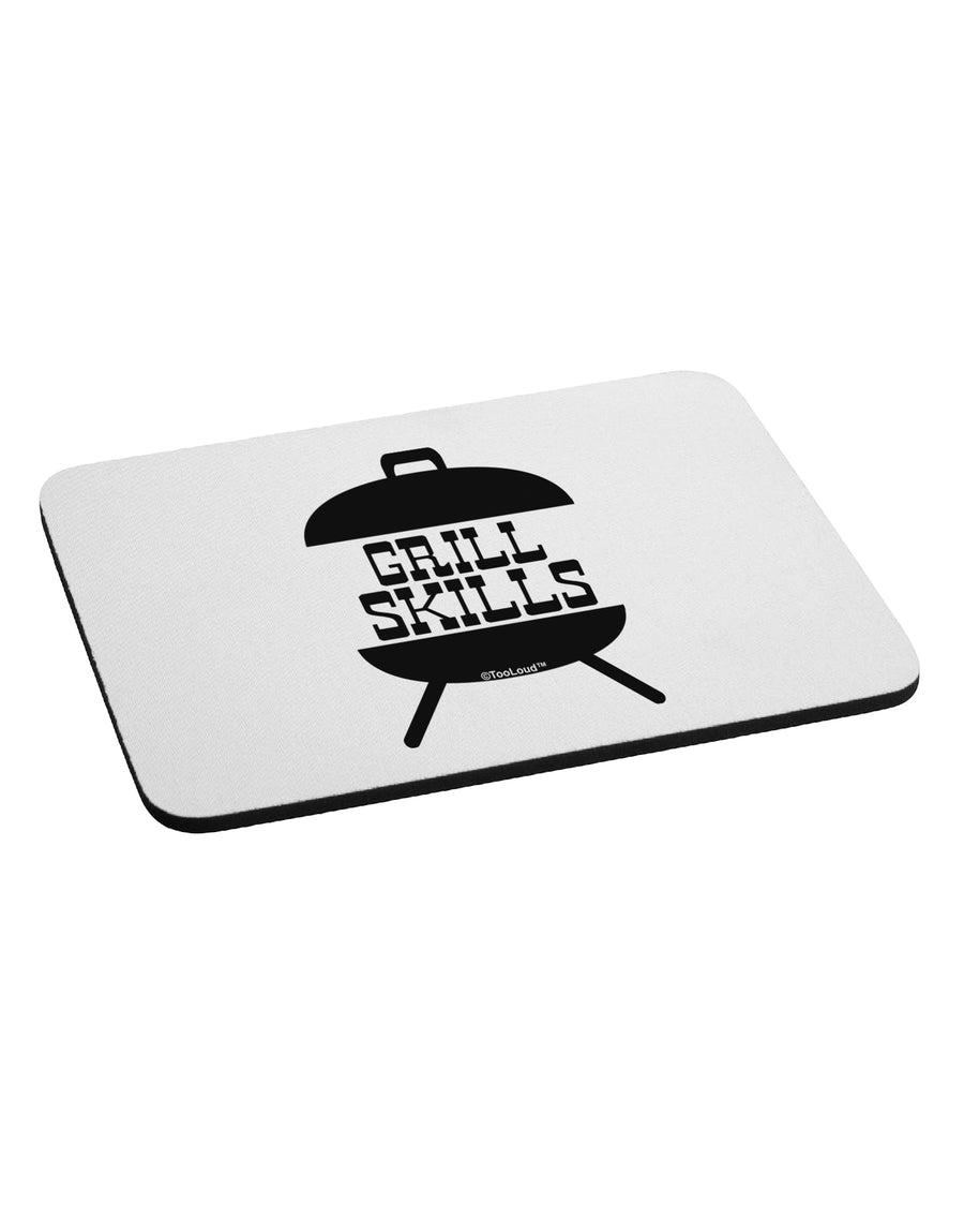 Grill Skills Grill Design Mousepad by TooLoud-TooLoud-White-Davson Sales