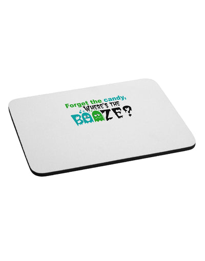 Where's The Booze Mousepad-TooLoud-White-Davson Sales