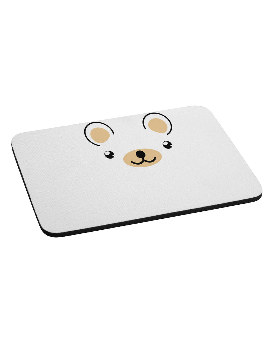 Kyu-T Ears - Beartholomew Teddy Bear Mousepad-TooLoud-White-Davson Sales