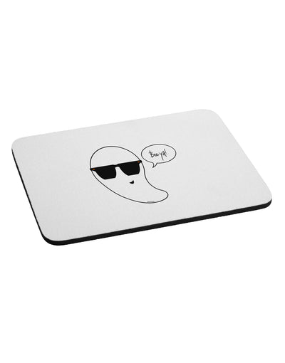 Boo Ya Cool Ghost Halloween Mousepad-TooLoud-White-Davson Sales