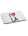 I Heart Los Angeles Mousepad-TooLoud-White-Davson Sales