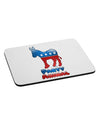 Democrat Party Animal Mousepad-TooLoud-White-Davson Sales