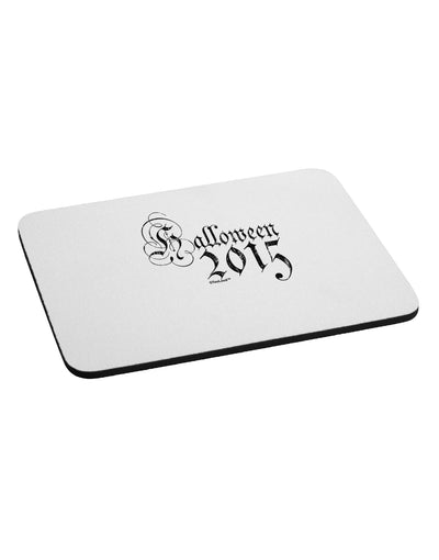 Halloween 2015 Script Distressed Mousepad-TooLoud-White-Davson Sales