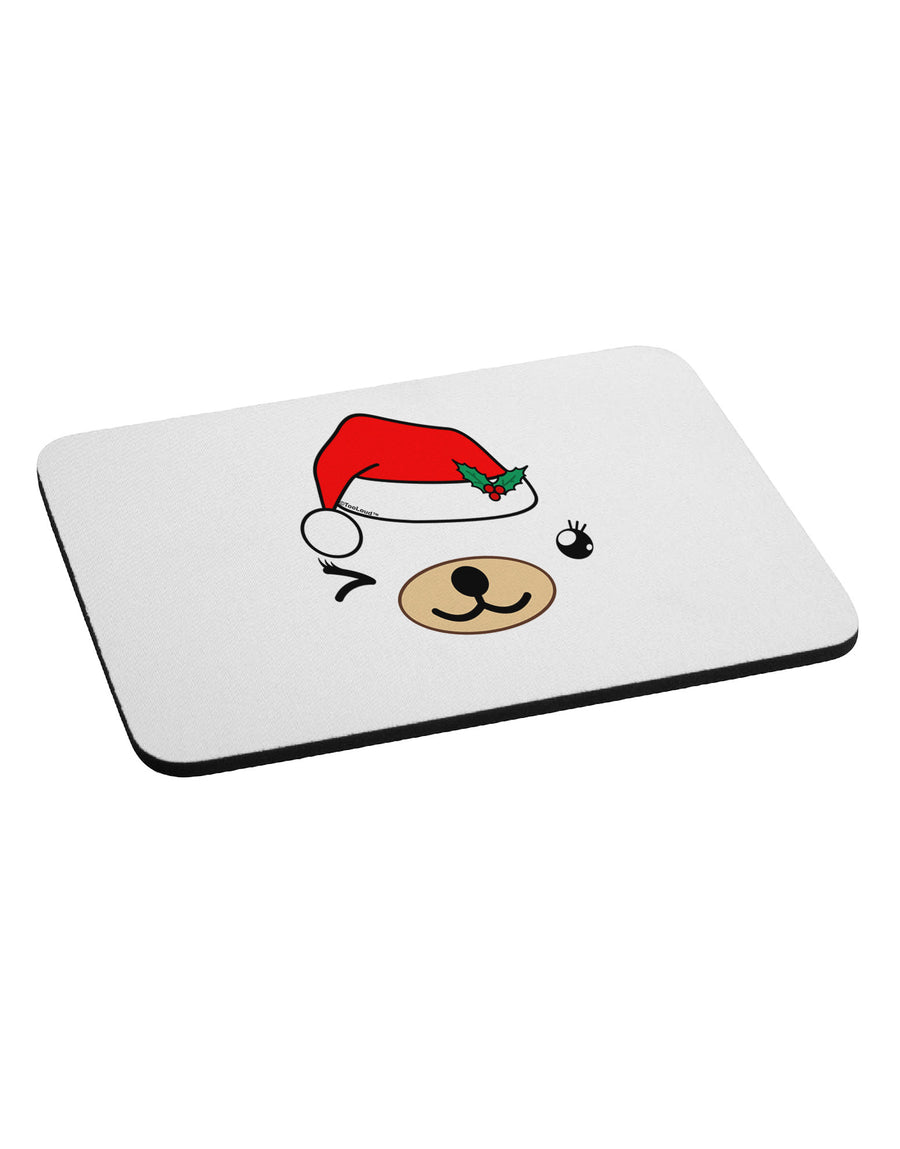 Kyu-T Face Beartholomea Santa Girl Bear Mousepad-TooLoud-White-Davson Sales