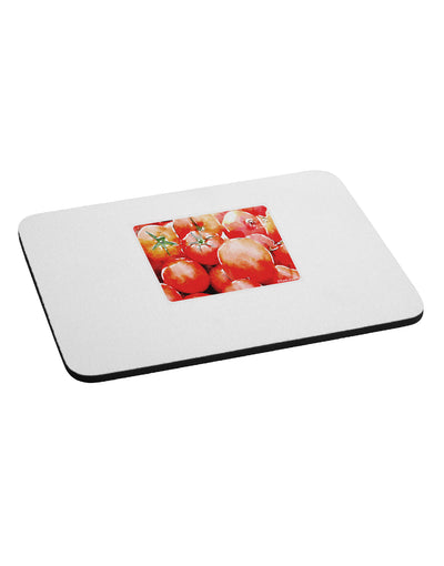 Watercolor Tomatoes Mousepad-TooLoud-White-Davson Sales