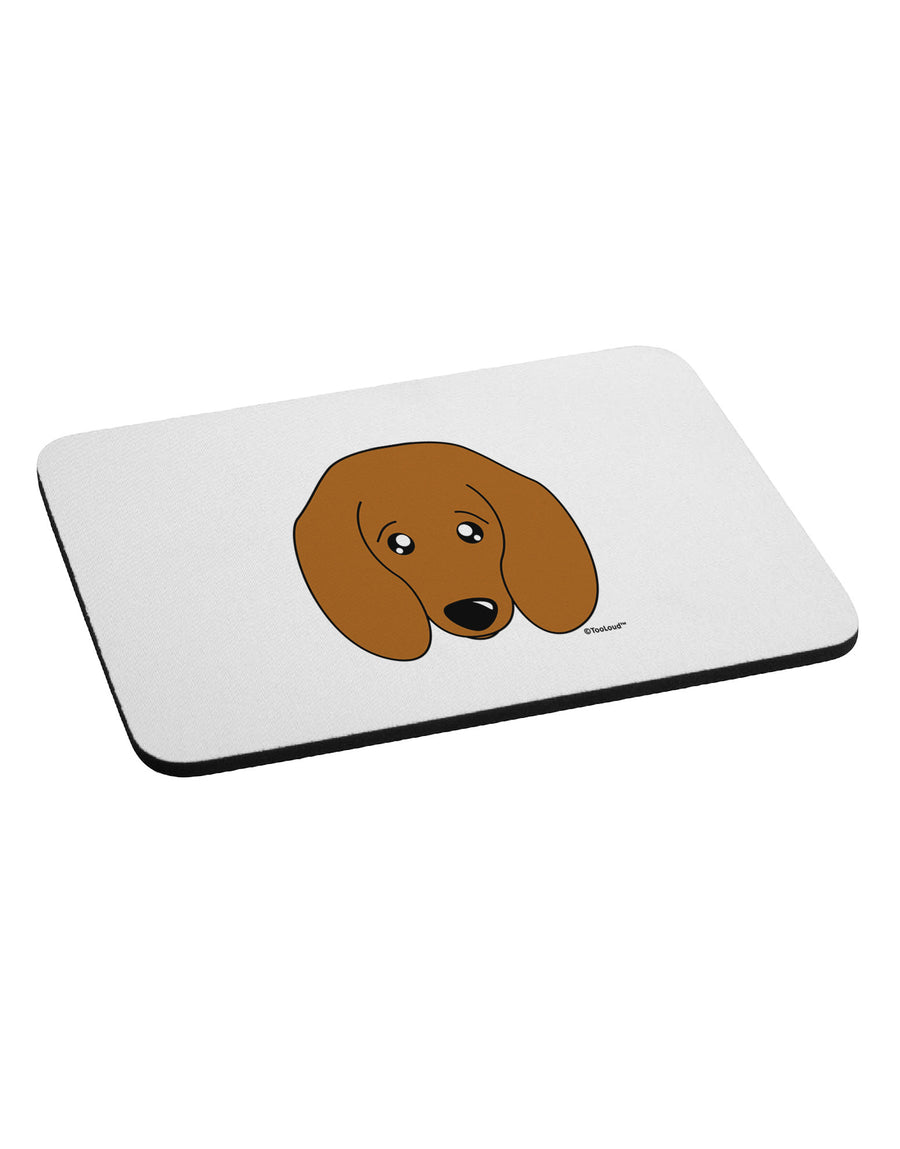 Cute Doxie Dachshund Dog Mousepad by TooLoud-TooLoud-White-Davson Sales