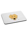 Cute Golden Retriever Dog Mousepad by TooLoud-TooLoud-White-Davson Sales