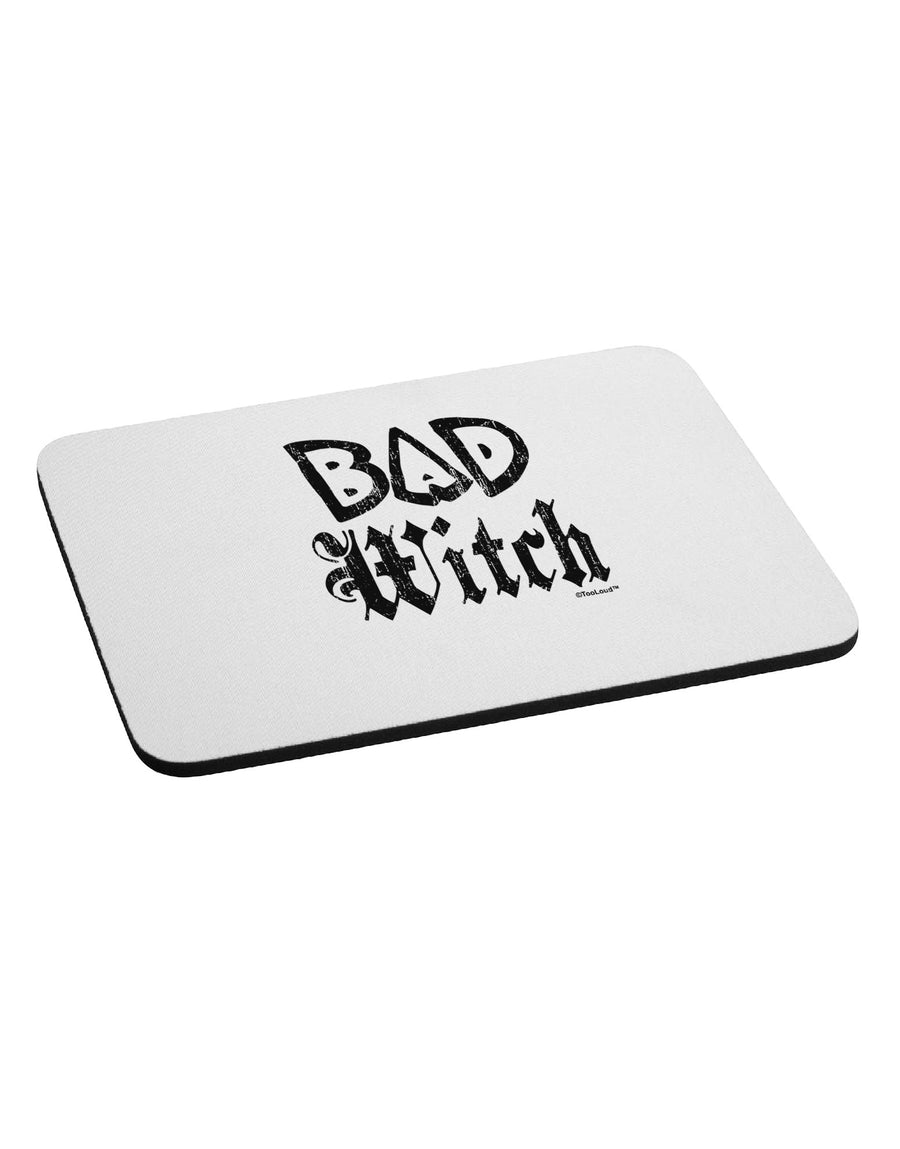 Bad Witch Distressed Mousepad-TooLoud-White-Davson Sales