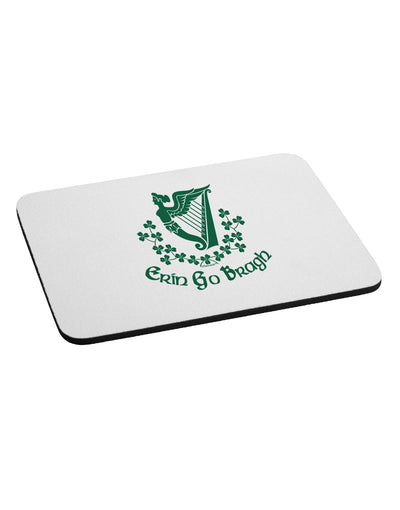 Erin Go Bragh Ireland Forever Mousepad-TooLoud-White-Davson Sales