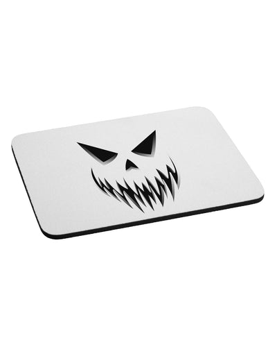 Scary Evil Jack O' Lantern Pumpkin Face Mousepad-TooLoud-White-Davson Sales