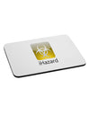 iHazard Logo - Zombie Apocalypse Mousepad-TooLoud-White-Davson Sales