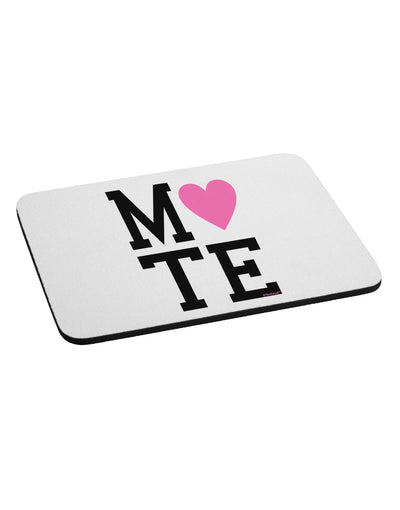 Matching Soulmate Design - Mate - Pink Mousepad by TooLoud-TooLoud-White-Davson Sales