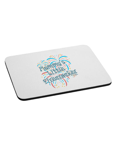 Mommy's Little Firecracker Mousepad-TooLoud-White-Davson Sales