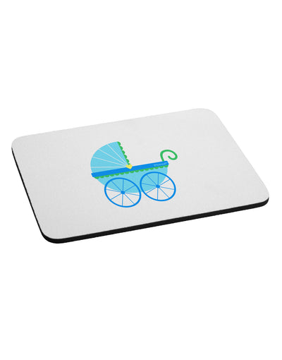 Baby Boy Carriage Mousepad-TooLoud-White-Davson Sales