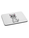 Dr Cat MD - Cute Cat Design Mousepad by TooLoud-TooLoud-White-Davson Sales