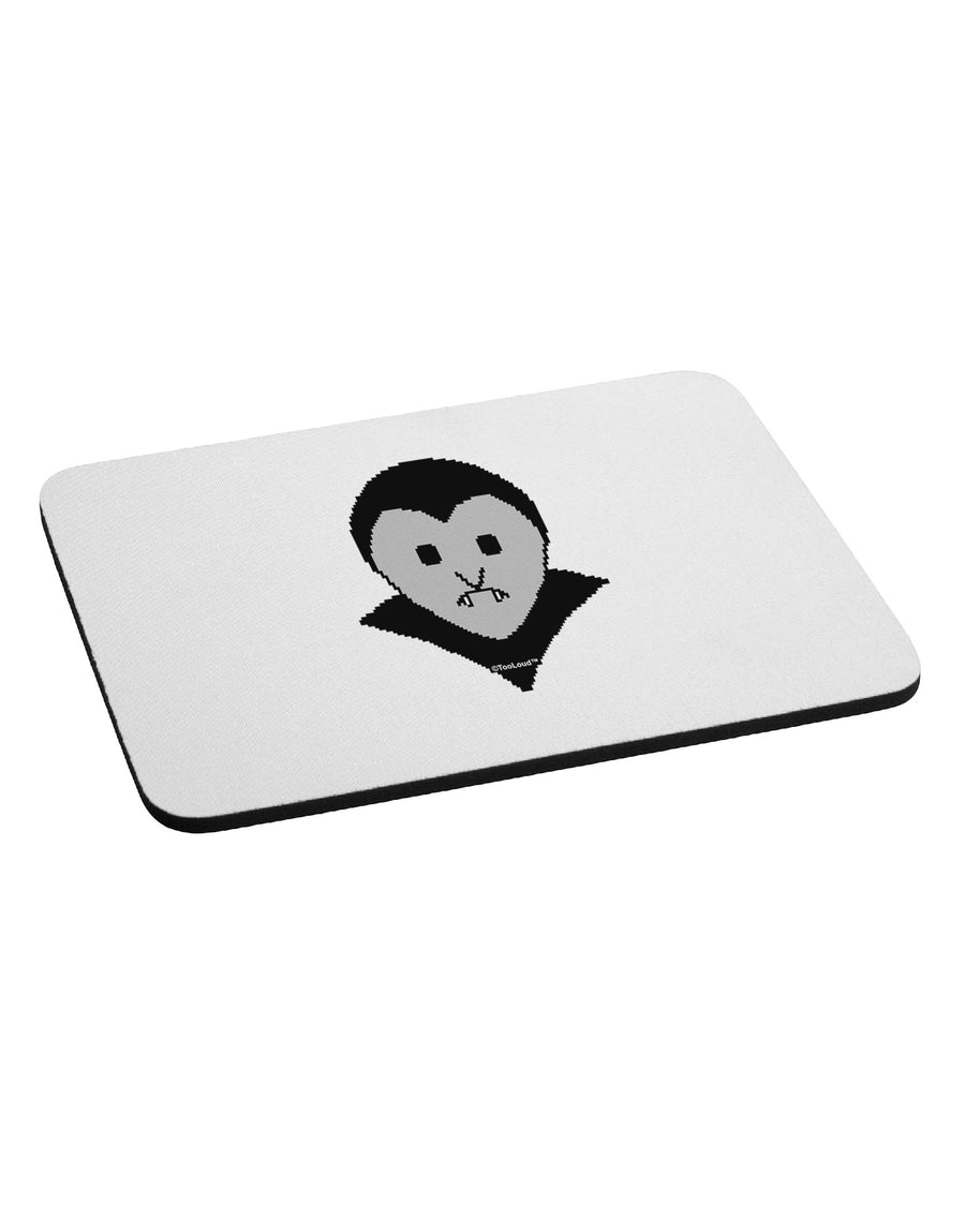 Cute Pixel Vampire Male Mousepad-TooLoud-White-Davson Sales