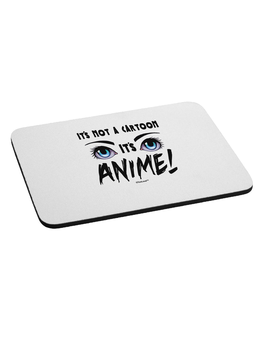 Not A Cartoon Eyes Blue Mousepad by TooLoud-TooLoud-White-Davson Sales