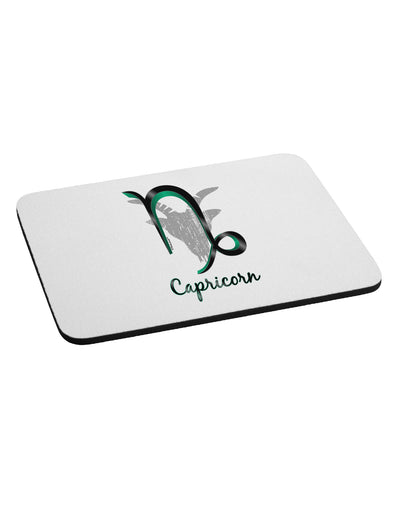 Capricorn Symbol Mousepad-TooLoud-White-Davson Sales
