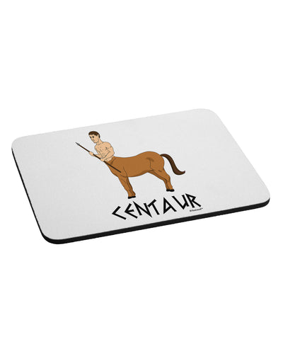 Greek Mythology Centaur Design - Color - Text Mousepad by TooLoud-TooLoud-White-Davson Sales