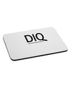 DIQ Wear Logo Mousepad-DIQ Wear-White-Davson Sales