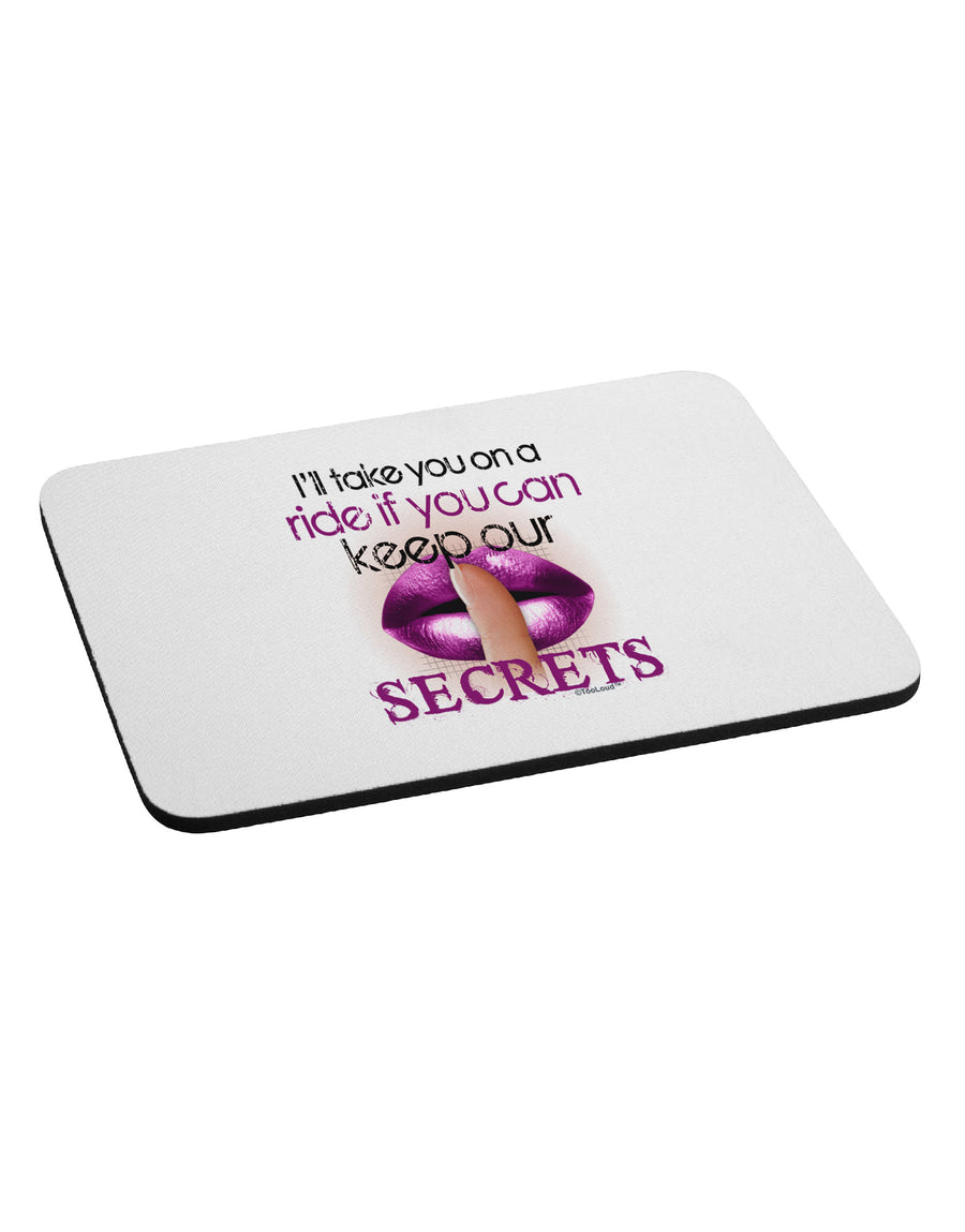 If You Can Keep Our Secrets Mousepad-TooLoud-White-Davson Sales