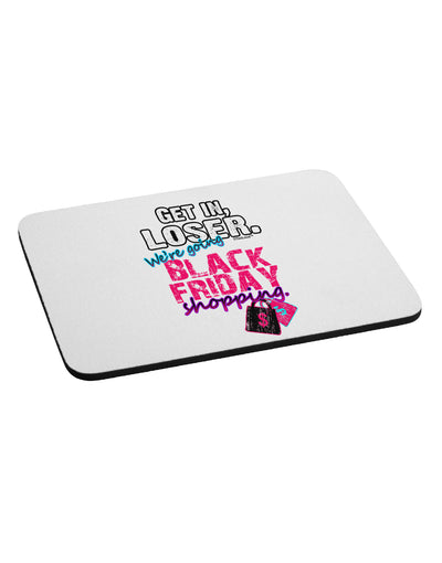 TooLoud We're going Black Friday Shopping Mousepad-TooLoud-White-Davson Sales