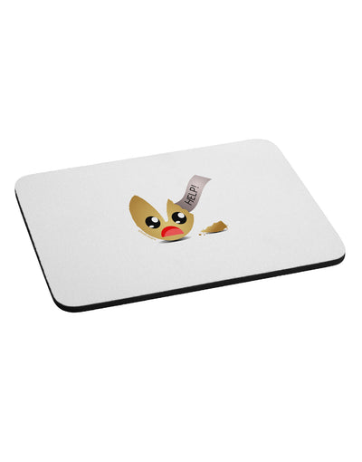 Dismembered Fortune Cookie Mousepad-TooLoud-White-Davson Sales