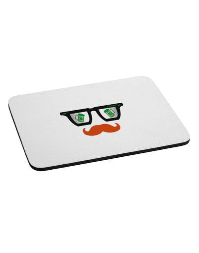 St. Patrick's Day Beer Glasses Design Mousepad by TooLoud-TooLoud-White-Davson Sales