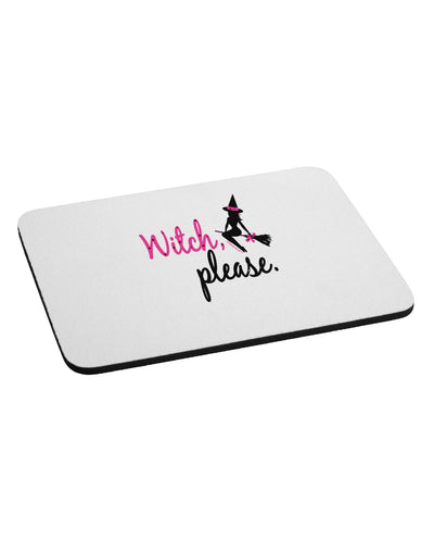 Witch Please Mousepad-TooLoud-White-Davson Sales