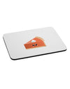 Cute Pumpkin Pie Thanksgiving Mousepad-TooLoud-White-Davson Sales