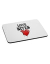 Love Bites Mousepad-TooLoud-White-Davson Sales