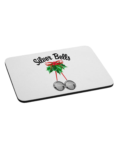 Silver Bells Mousepad by TooLoud-TooLoud-White-Davson Sales