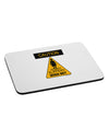 Slippery When Wet Mousepad-TooLoud-White-Davson Sales